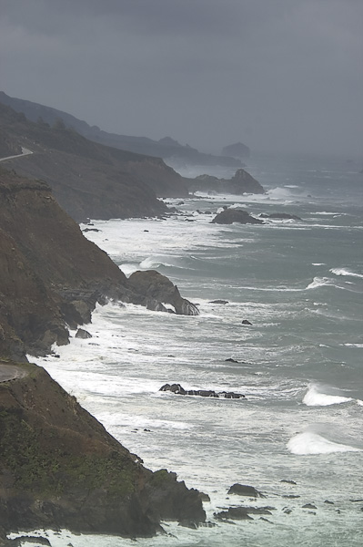 Pacific Coast near Big Sur, California (December 2004)